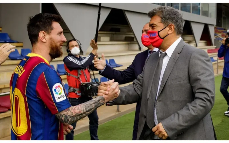 فونت يهاجم لابورتا بسبب تاريخ الأكاذيب وما حدث مع ميسي المشين